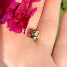 Load image into Gallery viewer, Old English Small Hawaiian Bead in 14K Yellow Gold