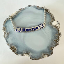 Load image into Gallery viewer, Flowers with Diamonds Hawaiian "Kuuipo" Necklace in 14K White Gold