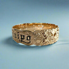 Load image into Gallery viewer, Pukalani 18mm Filigree "Kuuipo" Hawaiian Bangle Bracelet in 14K Yellow Gold