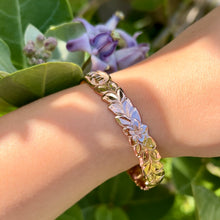 Load image into Gallery viewer, Pink Gold Hawaiian Bracelet
