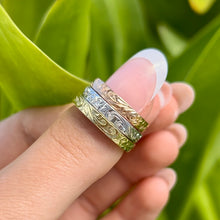 Load image into Gallery viewer, Hawaiian Engraved 3mm Rings