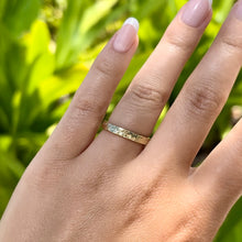 Load image into Gallery viewer, Hawaiian Old English Engraved Ring