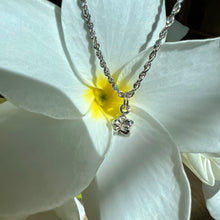 Load image into Gallery viewer, Baby Plumeria Charm in 14K White gold