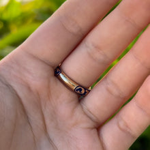 Load image into Gallery viewer, Ali'i 8mm Tapered Ring with Diamonds in 14K Yellow Gold in size 8 3/4