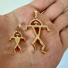 Load image into Gallery viewer, Small and Large Petroglyph Pendant made in Hawaii