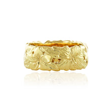 Load image into Gallery viewer, Pukalani Flower 8mm Ring - Philip Rickard