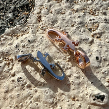 Load image into Gallery viewer, Gecko Pendant in 14K Pink and 14K White Gold