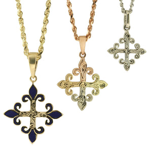 Fleur De Lys Hawaiian Pendants 