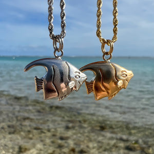 Angel Fish Charm Pendant 