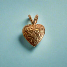 Load image into Gallery viewer, Small Puff Heart in 14K Pink Gold
