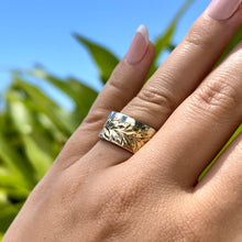 Load image into Gallery viewer, Alu Like 10mm Shiny Maile Ring in 14K Gold
