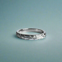 Load image into Gallery viewer, Maile All Around 3mm Barrel Ring in 14K White Gold
