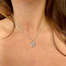 Load image into Gallery viewer, Hawaiian Plumeria w/ Leaf Pendant in 14K Gold [small, medium or large]
