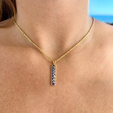 Load image into Gallery viewer, Ali&#39;i 6mm Old English Design Pendant in 14K Yellow Gold
