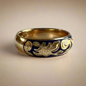 Ali'i 6mm Ring in 14K Yellow Gold