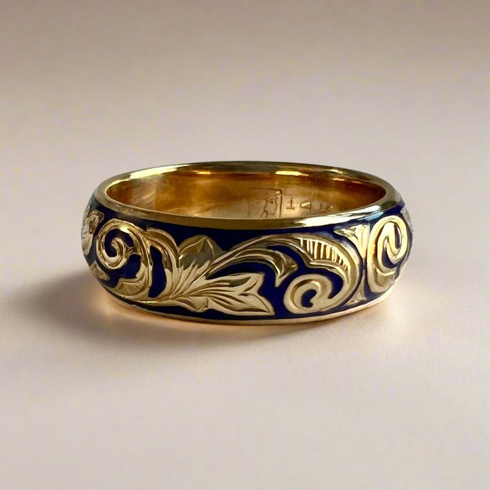 Ali'i 6mm Ring in 14K Yellow Gold