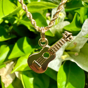 Hawaiian Jewelry Ukulele charm 