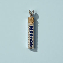 Load image into Gallery viewer, Hibiscus on Top &quot;Kuuipo&quot; 6mm x 1 1/4&quot; Pendant in Platinum &amp; 24K Gold
