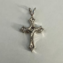 Load image into Gallery viewer, Medium Byzantine Cross Pendant in 14K or 18K Gold
