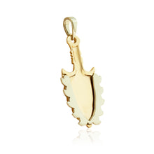 Load image into Gallery viewer, Two-tone Hawaiian Lei O Mano Pendant in 14K Gold
