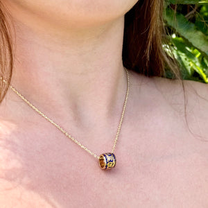 Ali'i Bead Pendant in 14K Yellow Gold