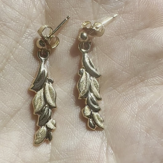 Hawaiian Maile Earrings 