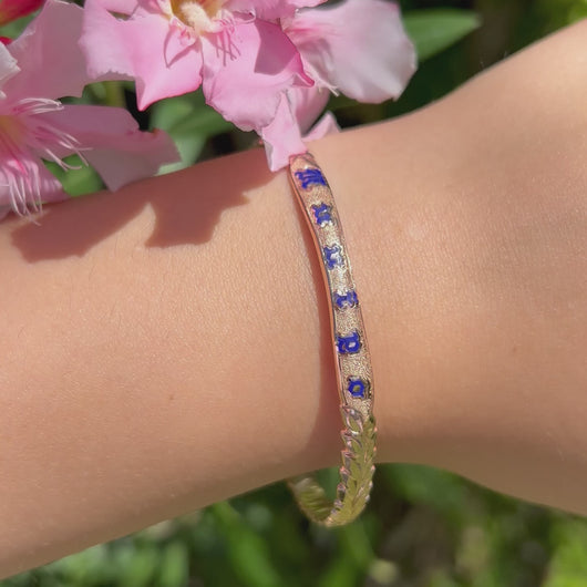 Hawaiian Bracelet worn on hand