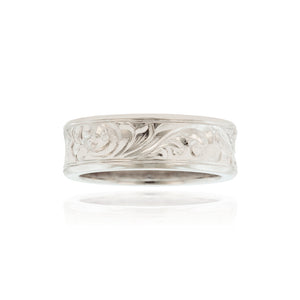 Old English Concave 6mm Ring - Philip Rickard
