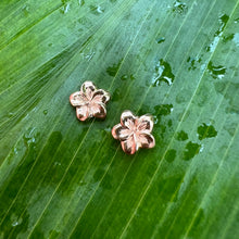 Load image into Gallery viewer, Hawaiian Plumeria Stud Earrings
