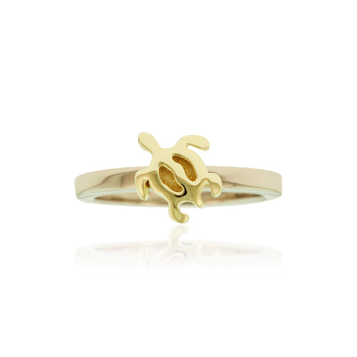 Two-Tone Honu Ring - Philip Rickard