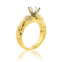 Load image into Gallery viewer, Kaimana Hibiscus Solitaire W/ Diamonds - Philip Rickard
