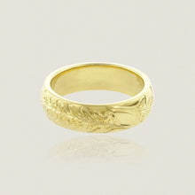 Load image into Gallery viewer, Hawaiian fern Laua&#39;e 6mm Ring - Philip Rickard
